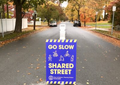 Bicycle Boulevard (Shared Street) – Maple Avenue, Andover, MA