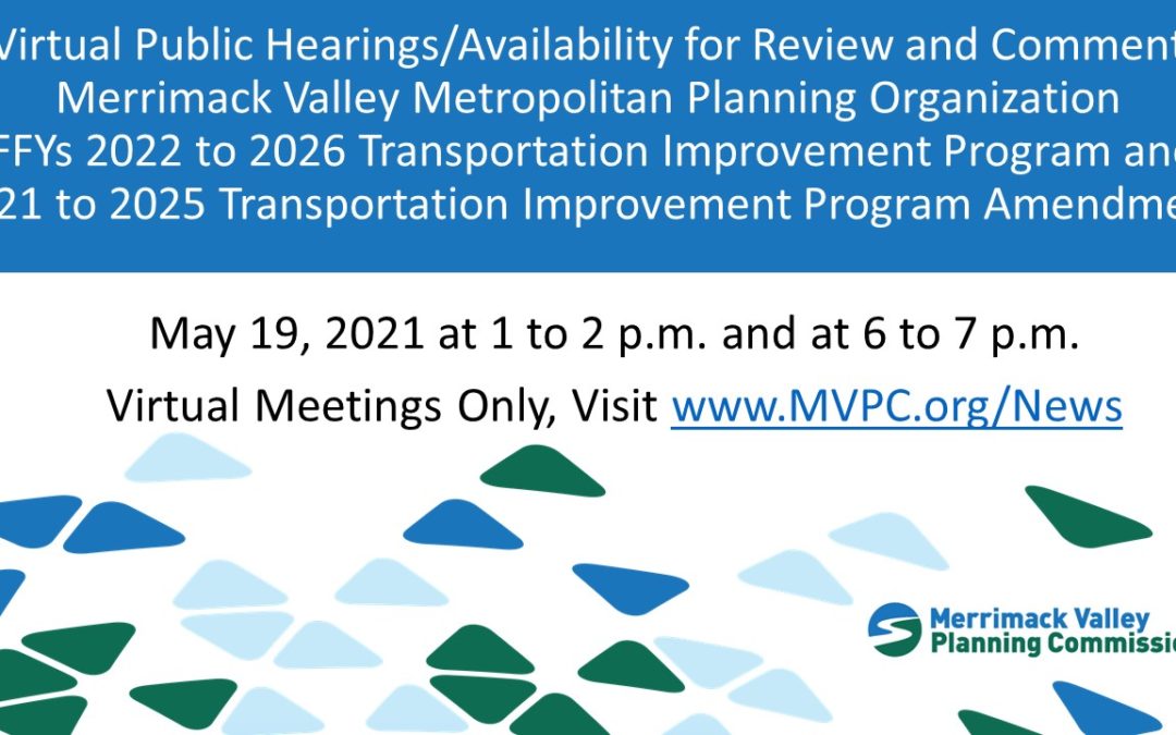 Public Hearings & Comment Period for Draft TIP & Amendments