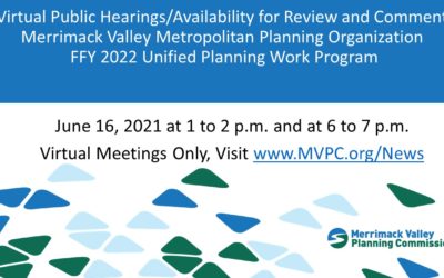 Public Hearing/Review & Comment for Draft FFY 2022 UPWP