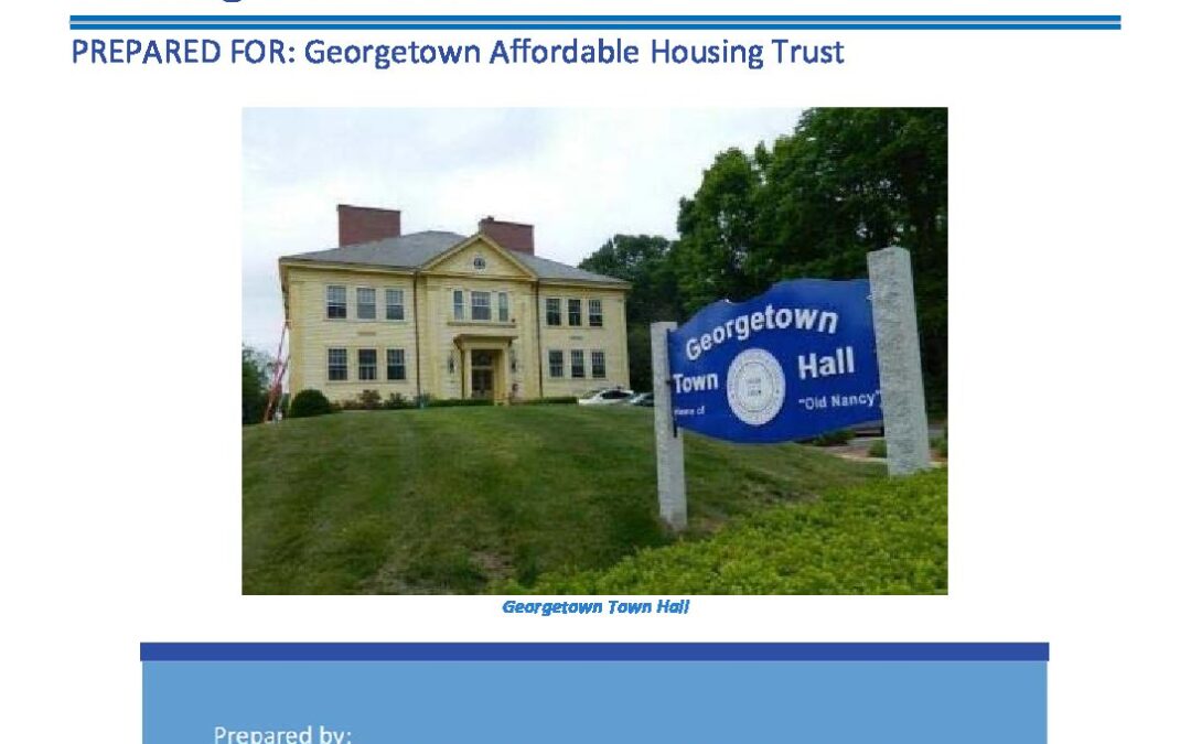 Georgetown 2017 Housing Production Plan