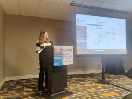 GIS Team Showcases Early Alert Tool at NEWEA Conference