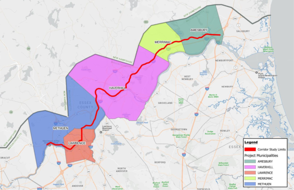 Reimagining 110 Project Extent Map