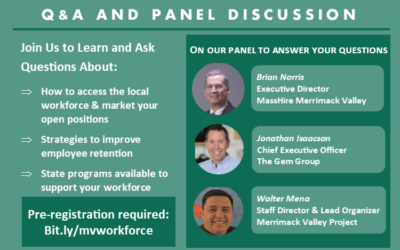 Workforce Panel Webinar for Merrimack Valley Manufacturers