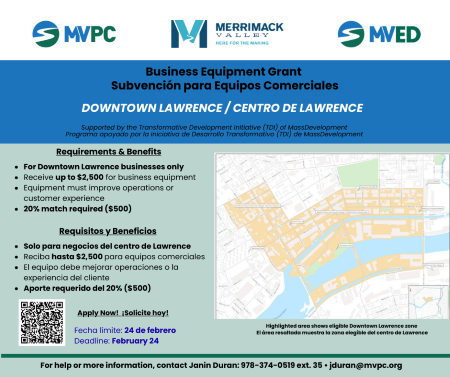 Business Equipment Grant – Downtown Lawrence