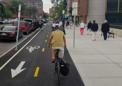 Two-Way Separated Bike Lanes – Boston, MA